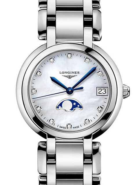 高仿浪琴表心月系列L8.115.4.87.6 GS厂精仿女士石英手表
