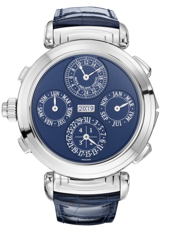 Patek Philippe è¶çº§å¤æåè½æ¶è®¡ Ref. 6300G-010 ç½éæ¬¾å¼ - èé¢