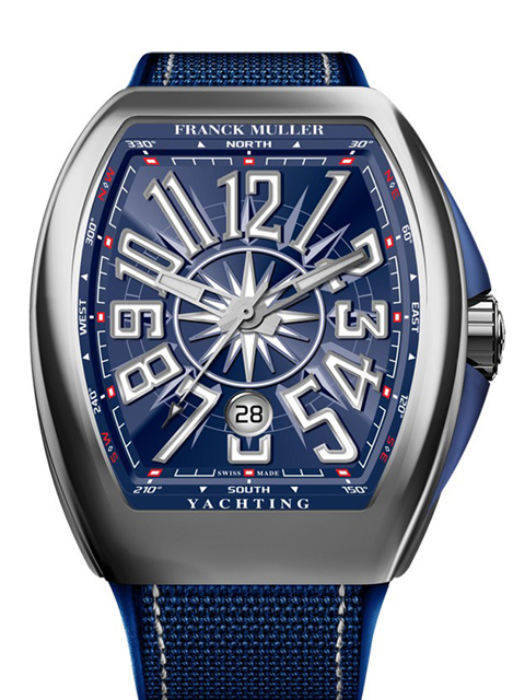 法兰克穆勒 先锋自动蓝色表盘中性手表