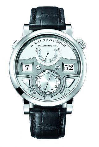 朗格（A. Lange＆Söhne）Zeitwerk三问表，铂金